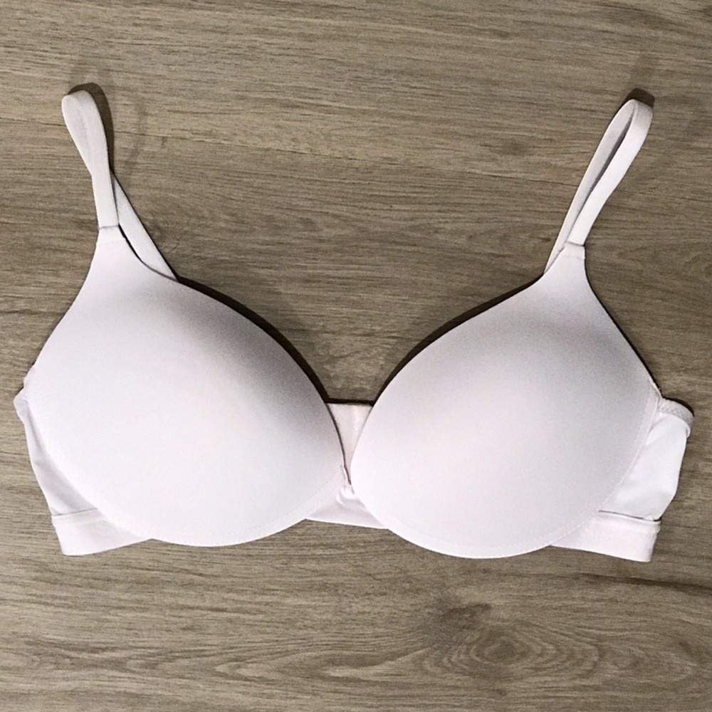 Steve Madden Womens Demi T-Shirt Bra 36C Underwire Rose Dust Lightly Lined